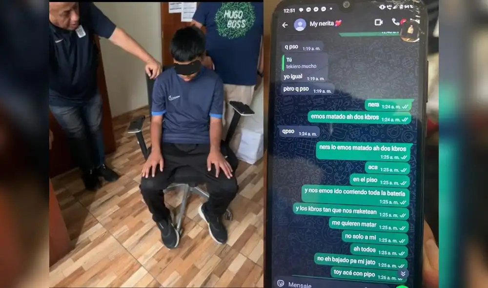 Menor confesó participación en asesinato de dos jóvenes en Comas.