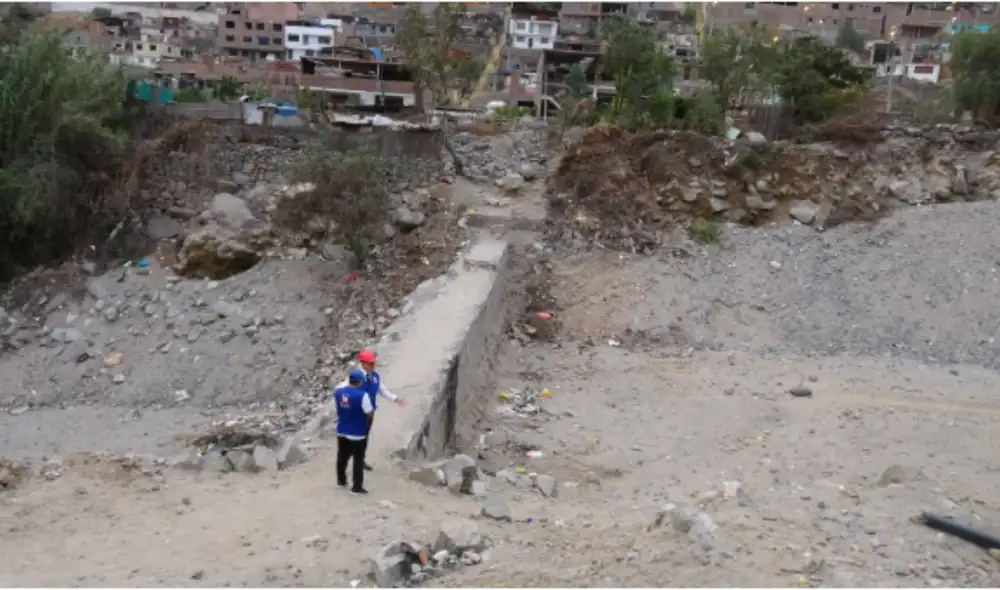 La situación más crítica se presenta en quebradas de Chaclacayo. La situación más crítica se presenta en quebradas de Chaclacayo.