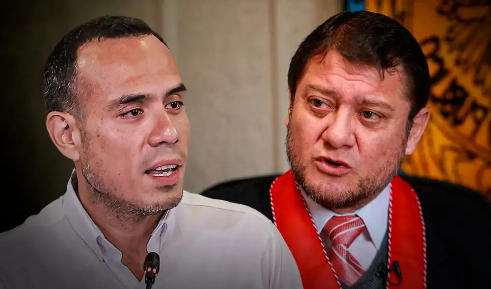José Jerí y  fiscal Jorge Chávez Cotrina