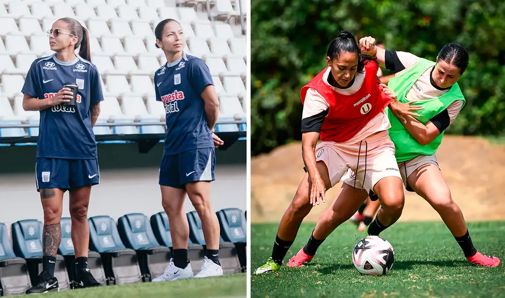 Blanquiazules y cremas son las últimas finalistas de la Liga Femenina. Foto: composición de LR/Alianza Lima/Universitario