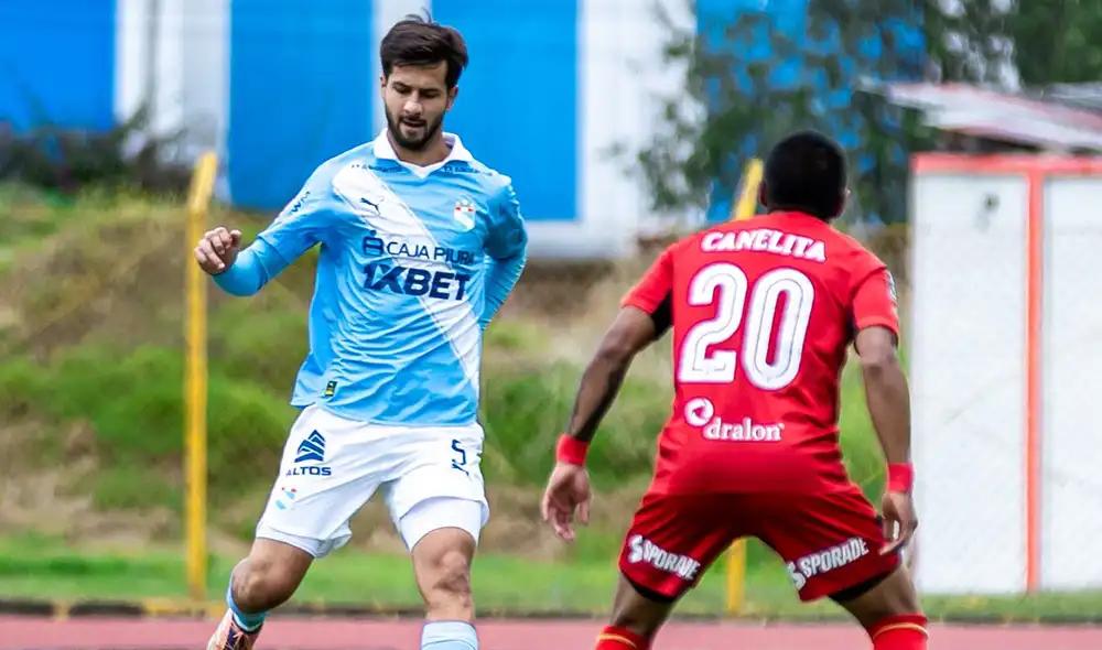 A Sport Huancayo le anularon un gol en el primer tiempo contra el club rimense. Foto: Sporting Cristal