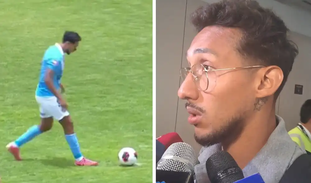 Christofer Gonzáles fue titular y jugó los 90 minutos ante Sport Huancayo. Foto: captura de L1 Max/Entre Bolas/YouTube Christofer Gonzáles fue titular y jugó los 90 minutos ante Sport Huancayo. Foto: captura de L1 Max/Entre Bolas/YouTube