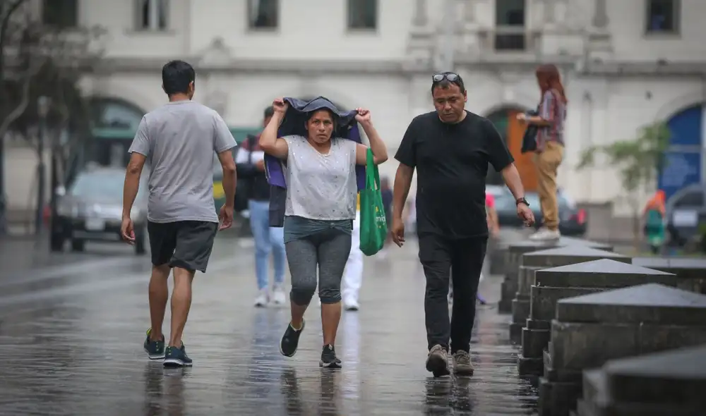 Lluvias en Lima