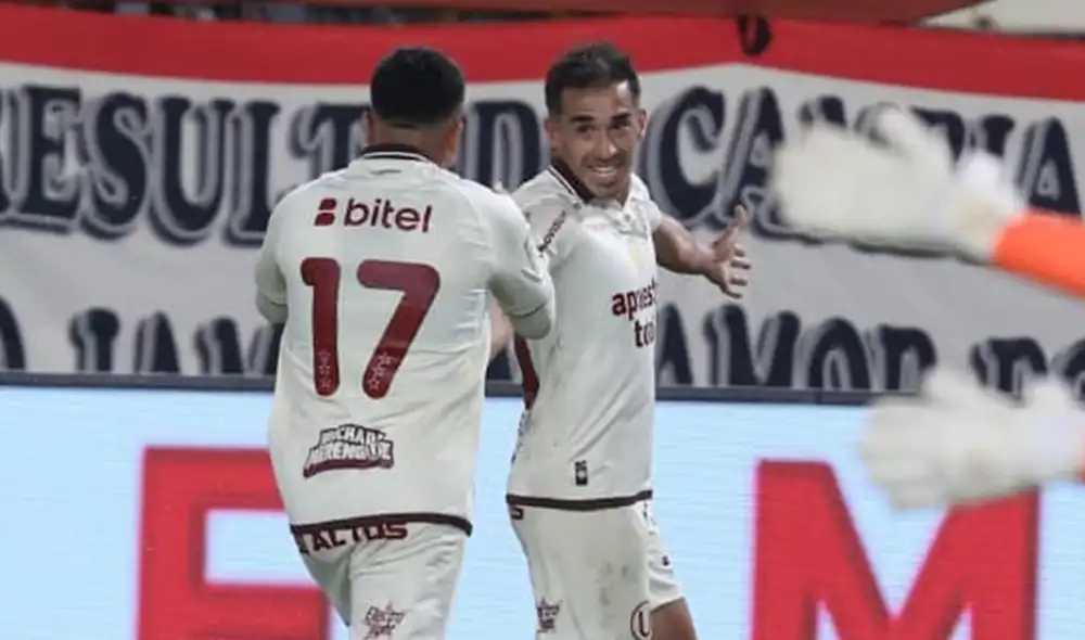 Lisandro Alzugaray marcó su primer gol con la 'U'. Foto: Carlos Felix/GLR