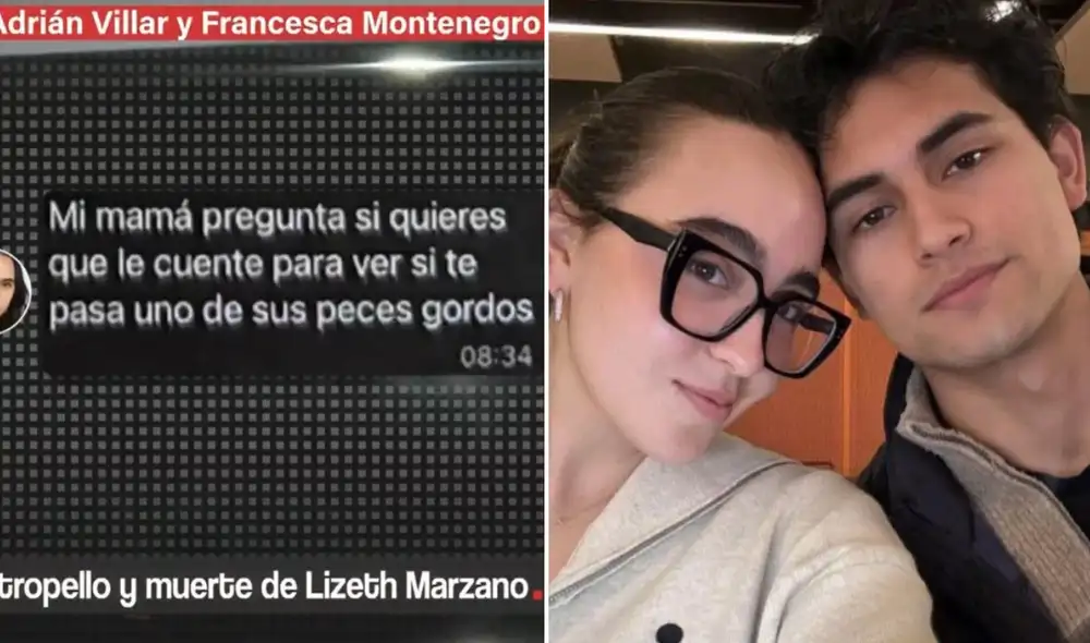 Revelan conversaciones del teléfono de Adrián Villar tras atropello a Lizeth Marzano