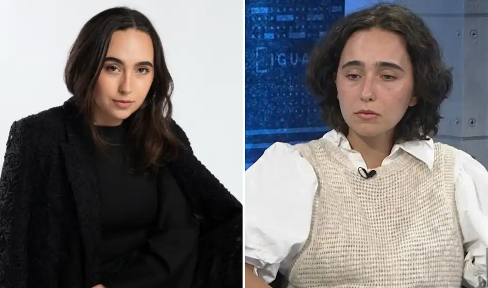 La influencer se sentó en el set de Sin Rodeos, programa de Milagros Leiva, acompañada de sus padres. Foto: Composición LR La influencer se sentó en el set de Sin Rodeos, programa de Milagros Leiva, acompañada de sus padres. Foto: Composición LR