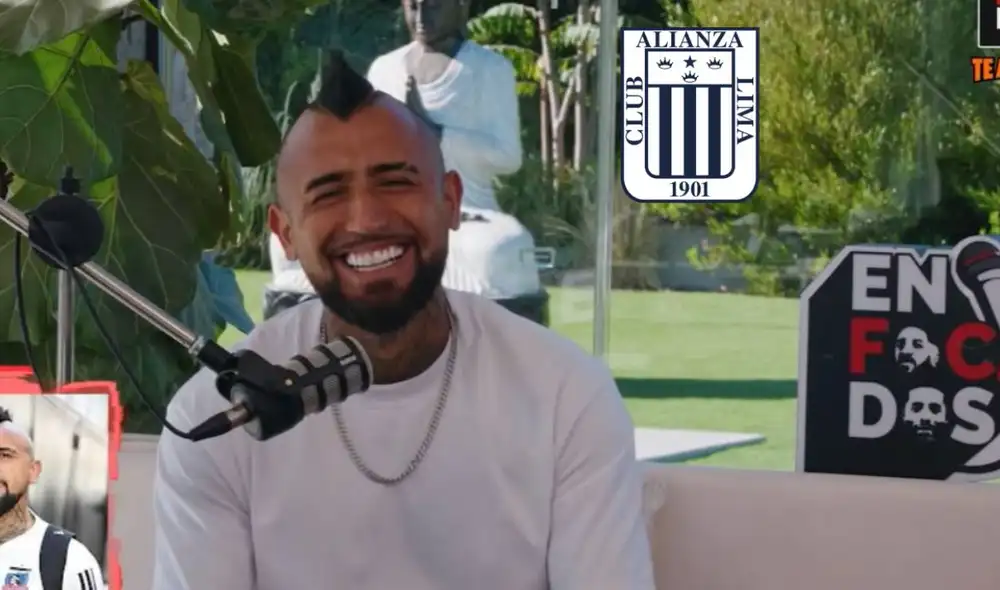 Arturo Vidal sorprende al confesar que le gusta Alianza Lima. Foto: Lr/Enfocados.