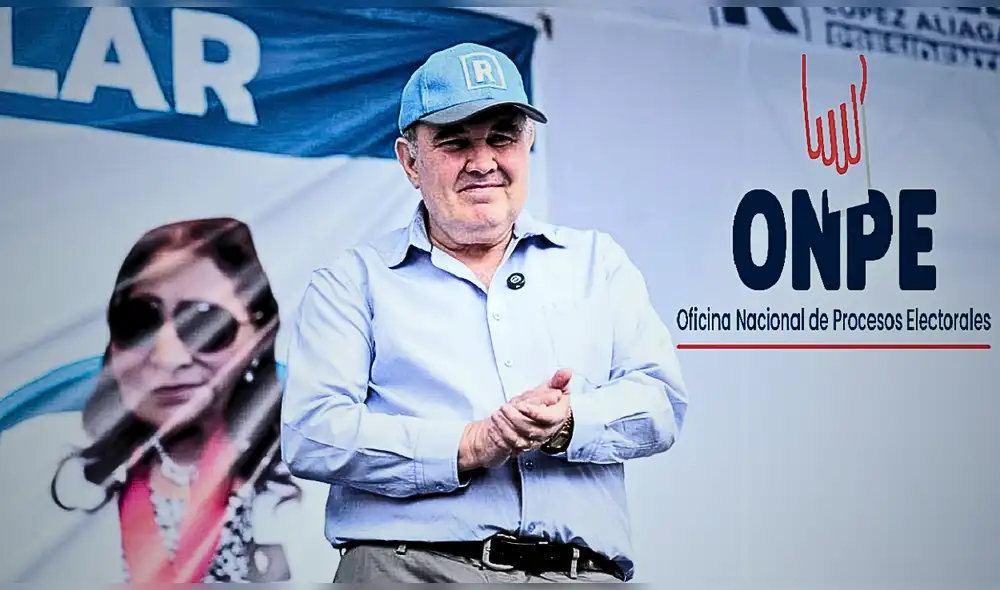 Líder de Renovación Popular vuelve a atacar a la ONPE. Líder de Renovación Popular vuelve a atacar a la ONPE.