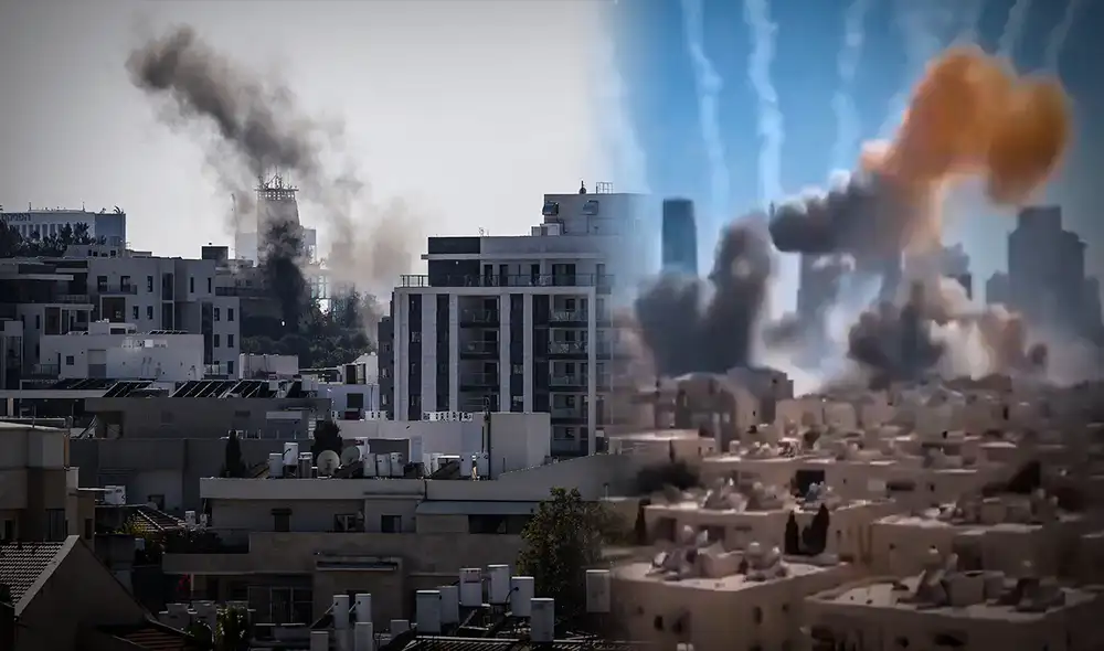 Las Fuerzas de Defensa israelíes ratificaron daños estructurales en diversos edificios civiles debido a los proyectiles iraníes. Las Fuerzas de Defensa israelíes ratificaron daños estructurales en diversos edificios civiles debido a los proyectiles iraníes.