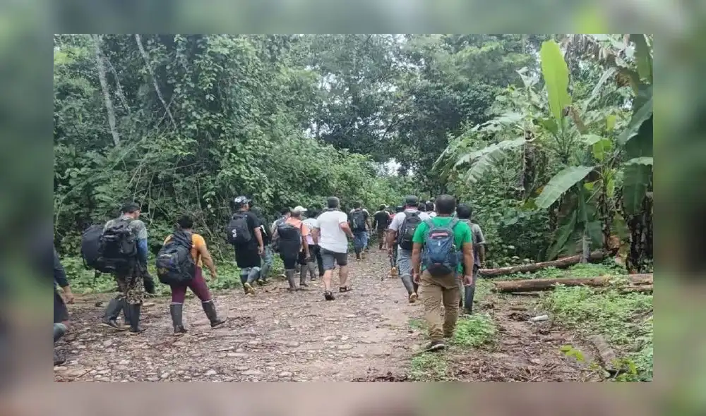 Los kakataibo se han organizado en una “guardia indígena” para cuidar su territorio y a sus hermanos ‘no contactados’. Foto: Difusión