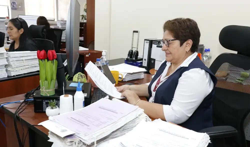 Las sedes judiciales comenzaron a recibir a abogados y usuarios, quienes notaron la reactivación del servicio. Fuente: Difusión.