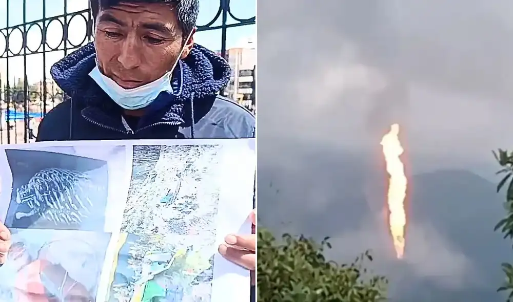 Comunidad de Kitaparay en Cusco afectada por fuga de gas Comunidad de Kitaparay en Cusco afectada por fuga de gas