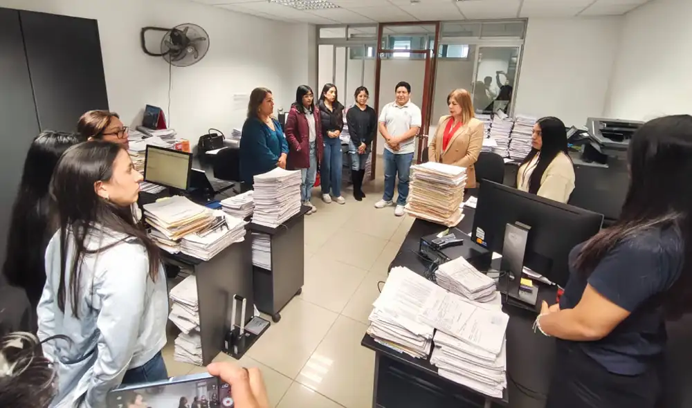 Se procesaron 2,792 expedientes, logrando una producción anual del 233%. Fuente: Difusión.