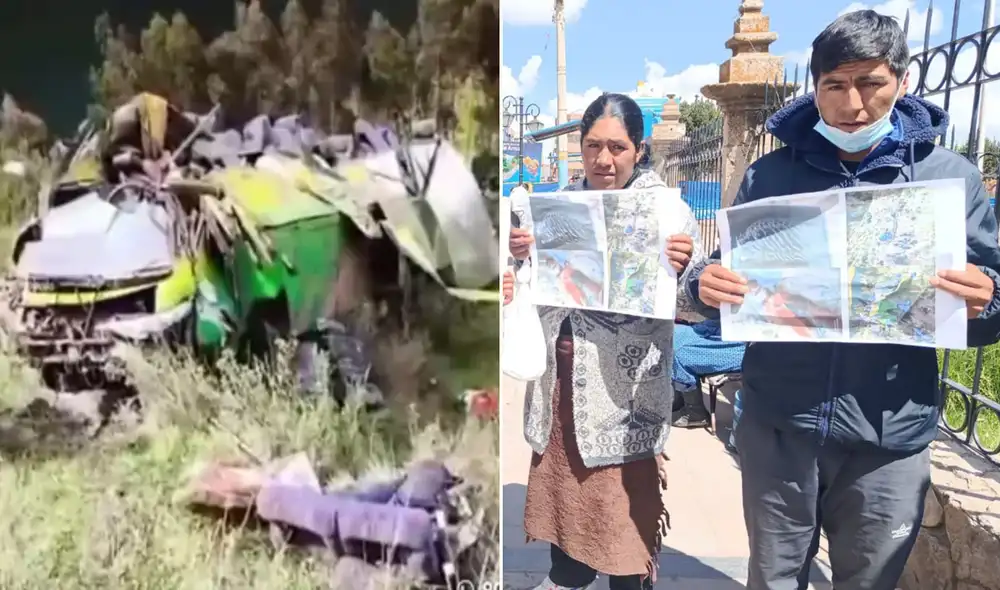 Accidente se registró en la localidad de Patambuco, en Sandia.