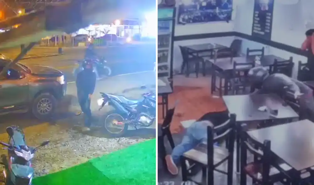 Agentes de la Policía Nacional iniciaron las investigaciones correspondientes para dar con los sicarios.