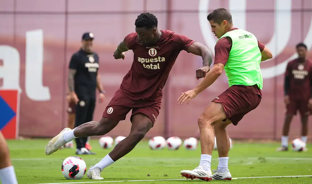 Sekou Gassama solo ha jugado un partido desde su llegada a la 'U' este año. Foto: Universitario
