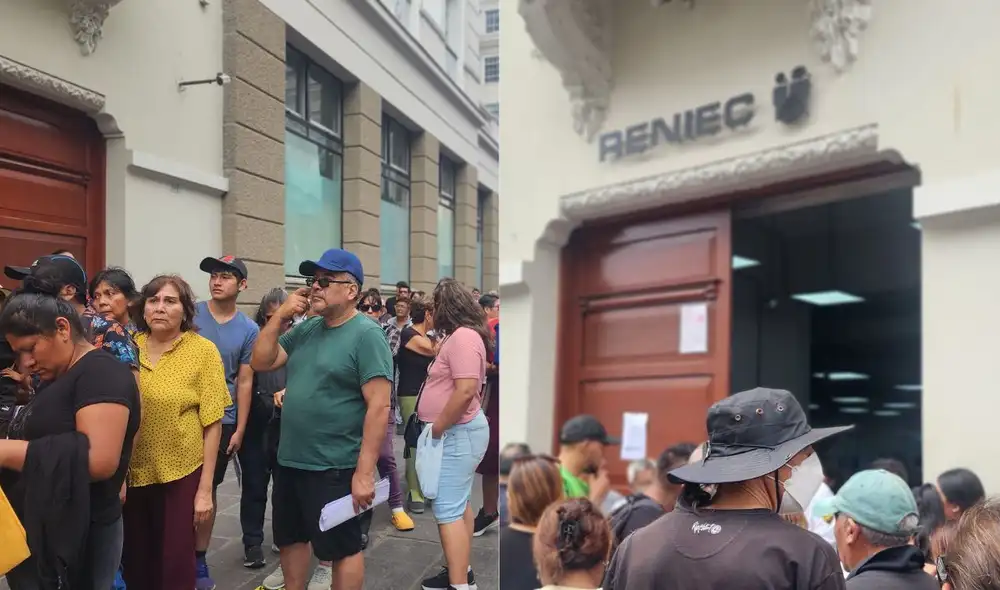 Oficinas de Reniec en Lima registraron largas colas este 5 de marzo, generando malestar entre los usuarios. El colapso del sistema afectó los trámites programados.
