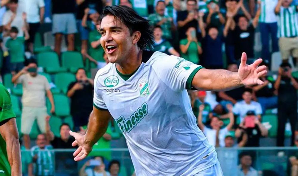 Marcelo Martins volvió al fútbol el último domingo 1 de marzo y marcó un gol. Foto: Oriente Petrolero