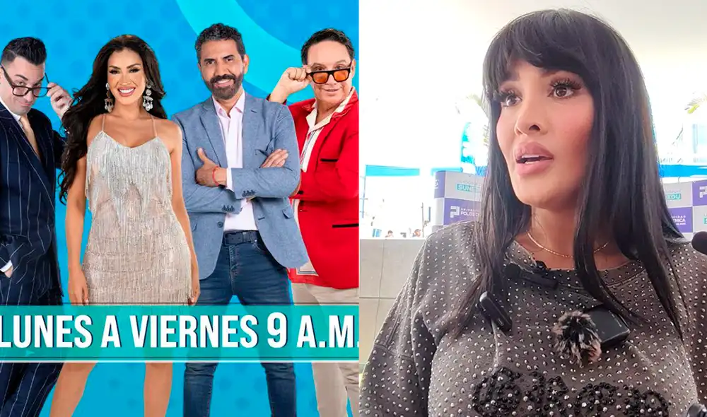 Michelle Soifer se aleja de las polémicas y se enfoca en su carrera como cantante y conductora en ‘Arriba mi gente’, donde comparte escenario con presentadores experimentados. Foto: Latina/Sandy Carrión-La República