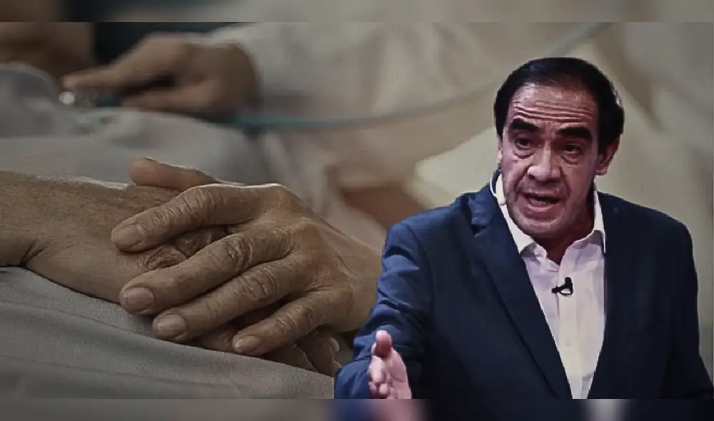 Candidato Yonhy Lescano espera que se abra el debate.