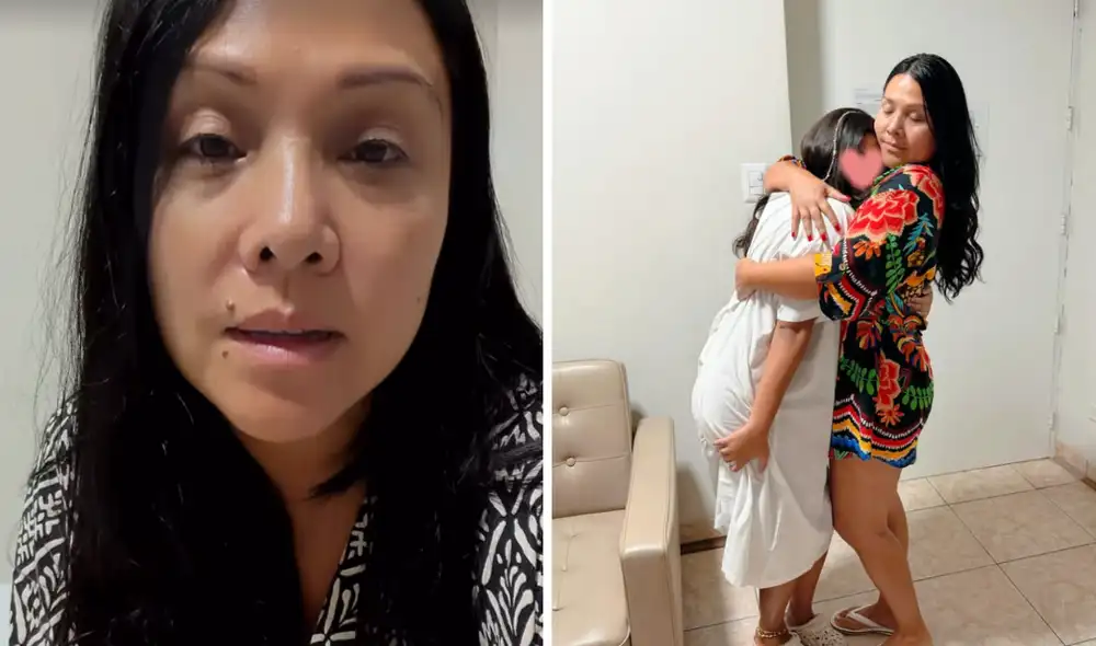 Tula Rodríguez pidió que oren por su hija Valentina Foto: Composición LR