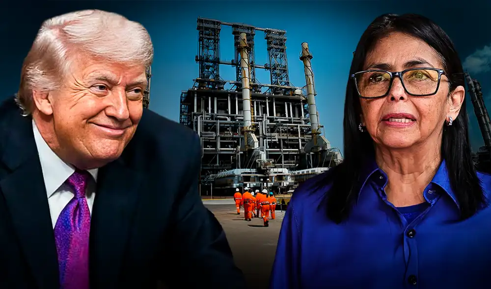 Trump y Delcy Rodríguez han mejorado las relaciones diplomáticas.