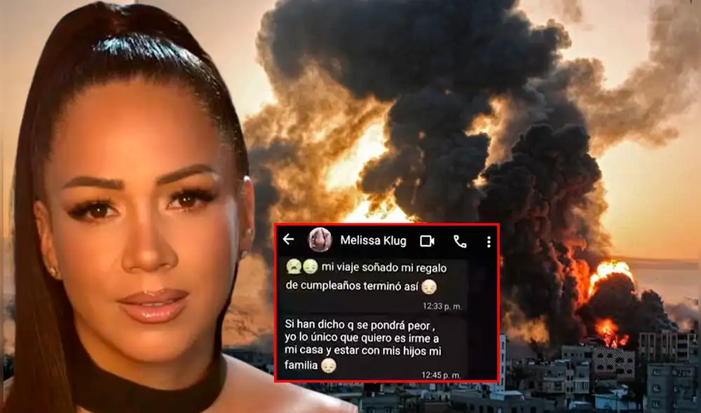 Melissa Klug viajó hasta las Islas Maldivas por motivo de su cumpleaños numero 42. Foto: Composición LR/Instagram/América TV.