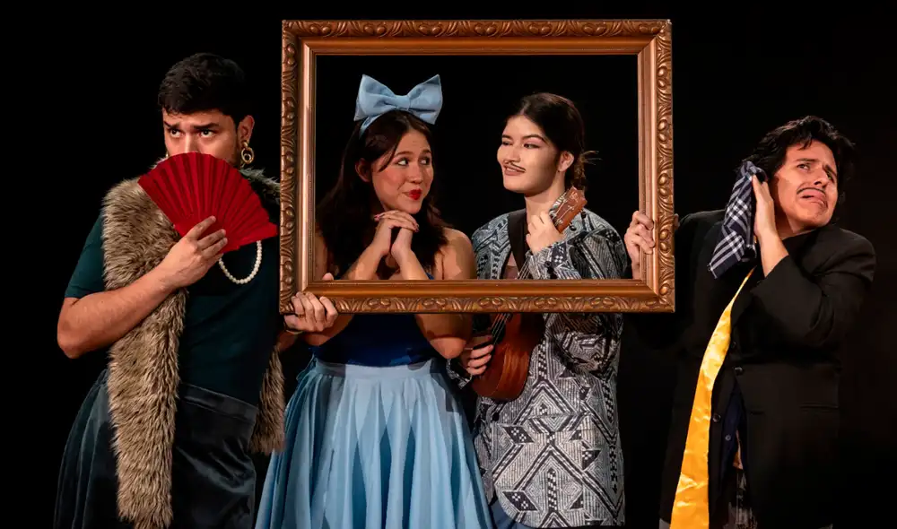 ‘Gigantes, trombones y otros fantoches’ reúne dos sátiras clásicas de la dramaturgia latinoamericana. Foto: difusión.