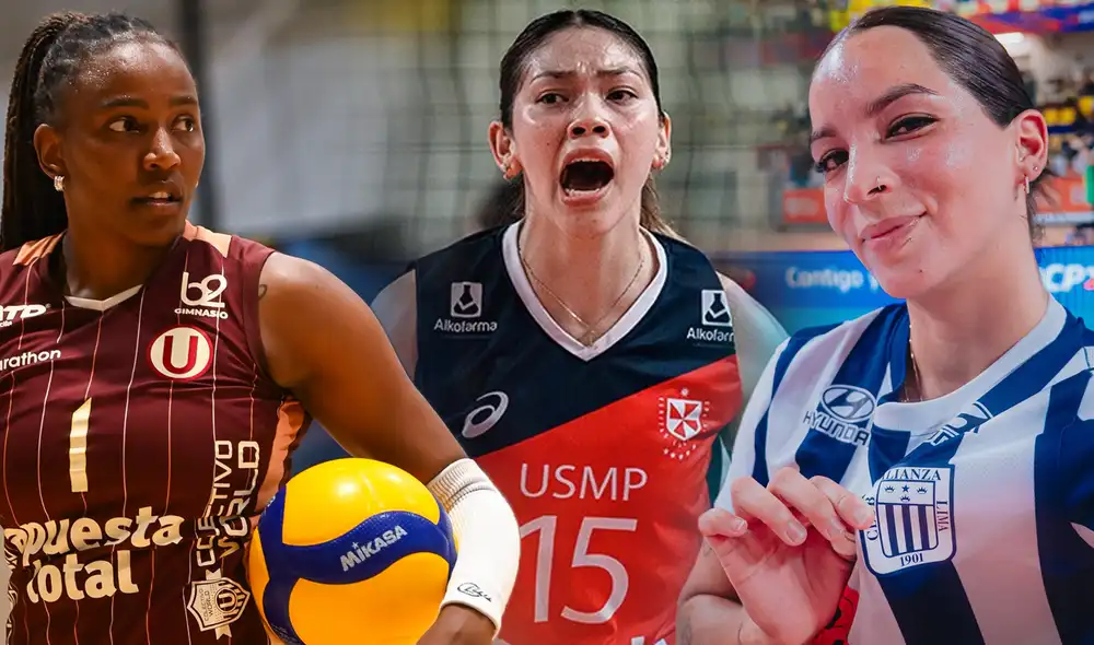 Los cuartos de final de la Liga Peruana de Vóley tendrán lugar entre el sábado 14 y el domingo 15 de marzo. Foto: composición LR/Universitario/Liga Peruana de Vóley/Alianza Lima