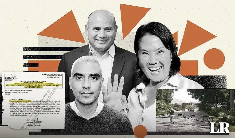 Enlaces. En Registros Públicos consta que el socio de Joaquín Ramírez, Edmond Jordán, compró el terreno de Cieneguilla, luego lo vendió a Keiko Fujimori, y esta después se lo revendió a mayor precio. Foto: composición LR/Ricardo Cervera Enlaces. En Registros Públicos consta que el socio de Joaquín Ramírez, Edmond Jordán, compró el terreno de Cieneguilla, luego lo vendió a Keiko Fujimori, y esta después se lo revendió a mayor precio. Foto: composición LR/Ricardo Cervera