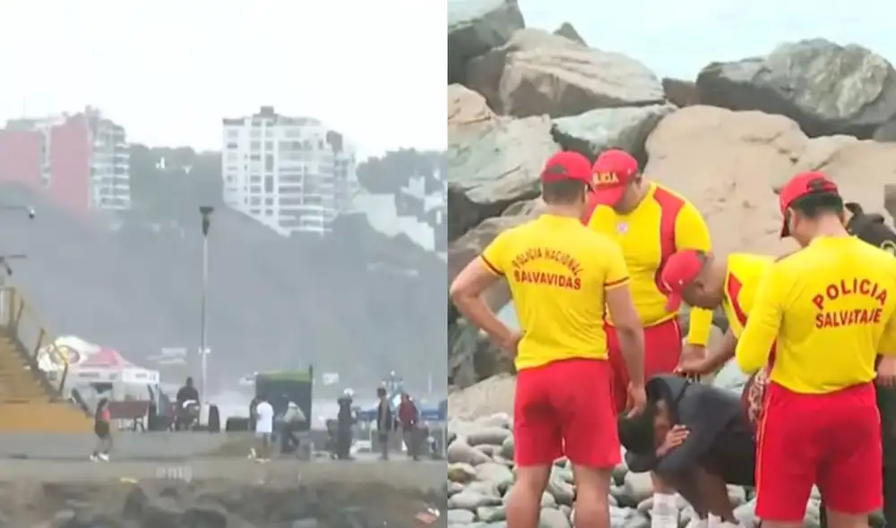Un joven de 18 años, identificado como Jean Paul, fue encontrado sin vida en la playa Waikiki, Miraflores, tras ingresar al mar con amigos. La búsqueda se realizó toda la madrugada.