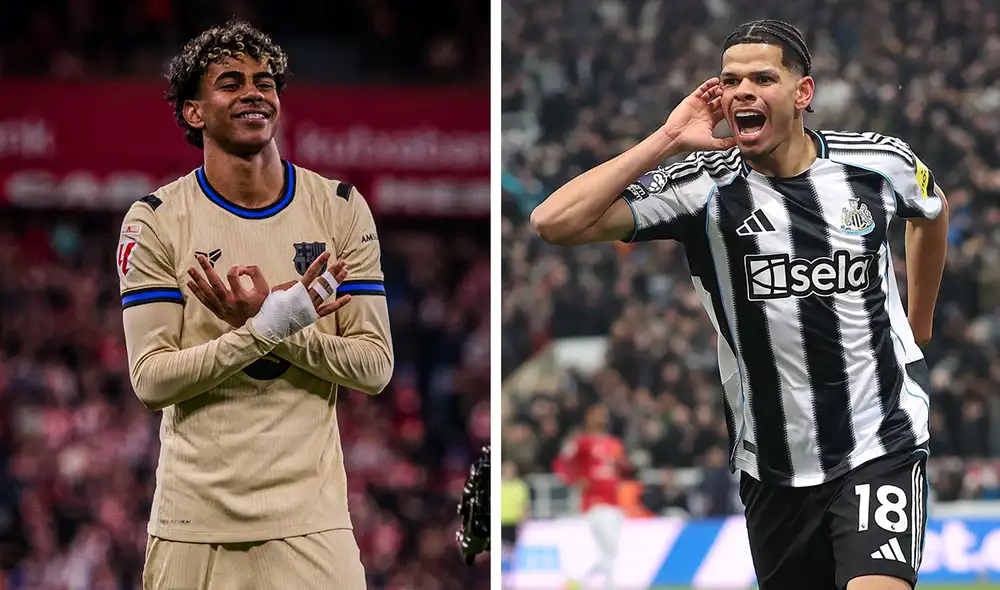 Lamine Yamal y William Osula son 2 de las figuras que generan expectativa en esta llave. Foto: composición de LR/FC Barcelona/Newcastle United Lamine Yamal y William Osula son 2 de las figuras que generan expectativa en esta llave. Foto: composición de LR/FC Barcelona/Newcastle United