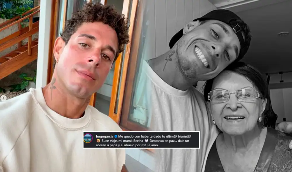 El creador de contenido se despidió de su abuela Bertha con un sentido mensaje en Instagram. Foto: Composición LR El creador de contenido se despidió de su abuela Bertha con un sentido mensaje en Instagram. Foto: Composición LR
