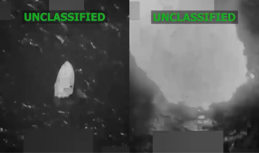 Donald Trump argumentó que los bombardeos contra embarcaciones refuerzan la seguridad nacional.