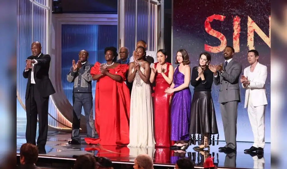 El equipo de 'Sinners' en los premios SAG.
