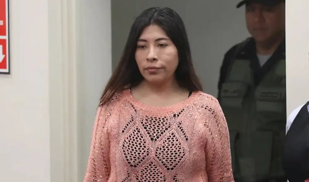 Betssy Chávez tiene una condena de 11 años y 5 meses de prisión por golpe de Estado.