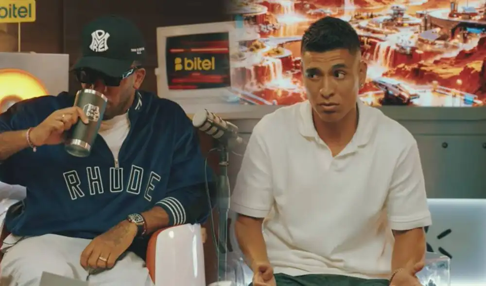 Jefferson Farfán y Paolo Hurtado hablaron de la pelea en 2022. Foto: Lr/Enfocados