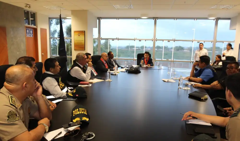 La reunión enfatizó la necesidad de asignar fiscales y optimizar la atención de delitos en flagrancia. Fuente: Difusión.