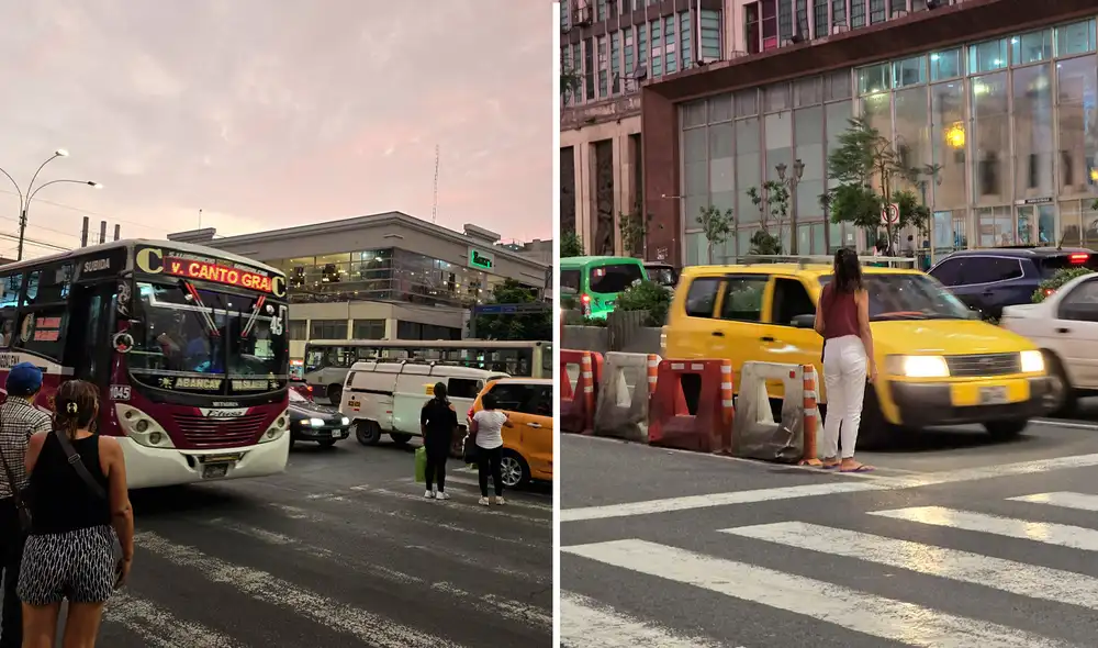 Peatones y taxistas expresaron su malestar frente a la segregación impuesta por ATU.