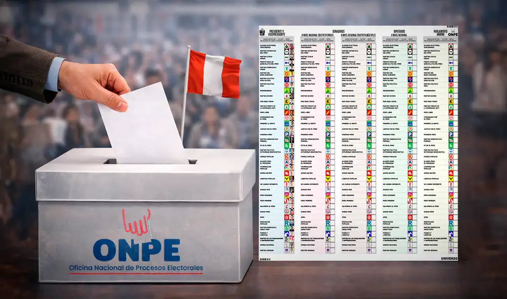 Elecciones 2026. Conoce la cédula de sufragio y practica tu voto para este 12 de abril. Foto: composición de Betsy De Los Santos / LR