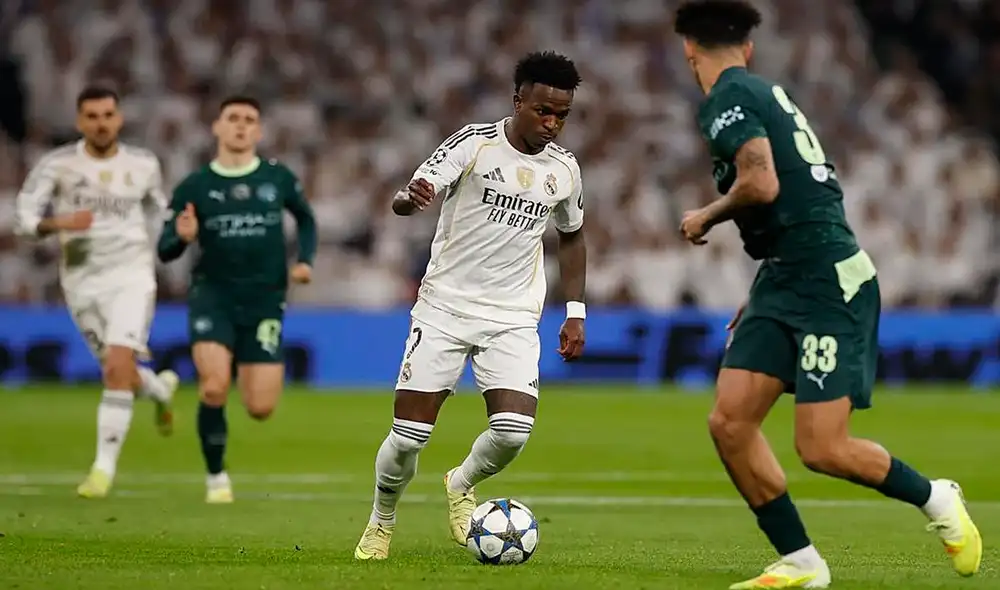 El último partido entre Madrid y City culminó con un 2-1 a favor de los ingleses. Foto: AFP