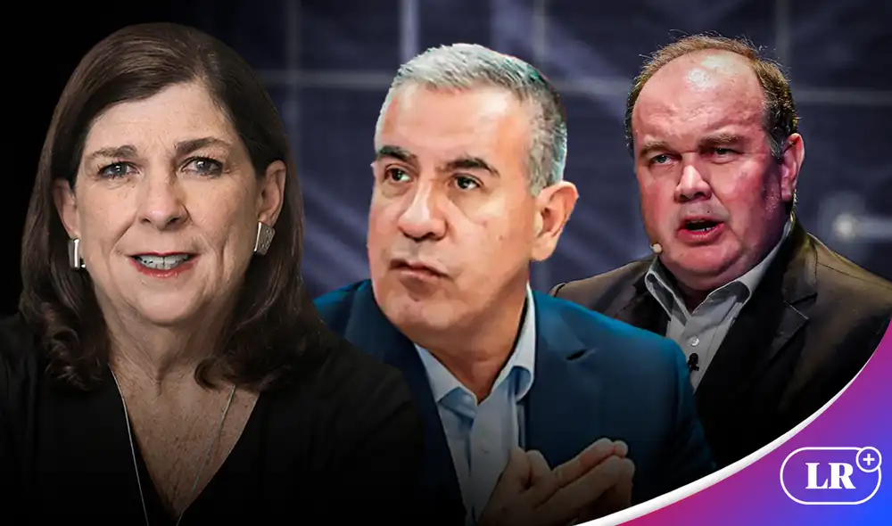 La conductora de 'Sin guion' cuestionó el discurso de Wolfgang Grozo. Foto: composición LR