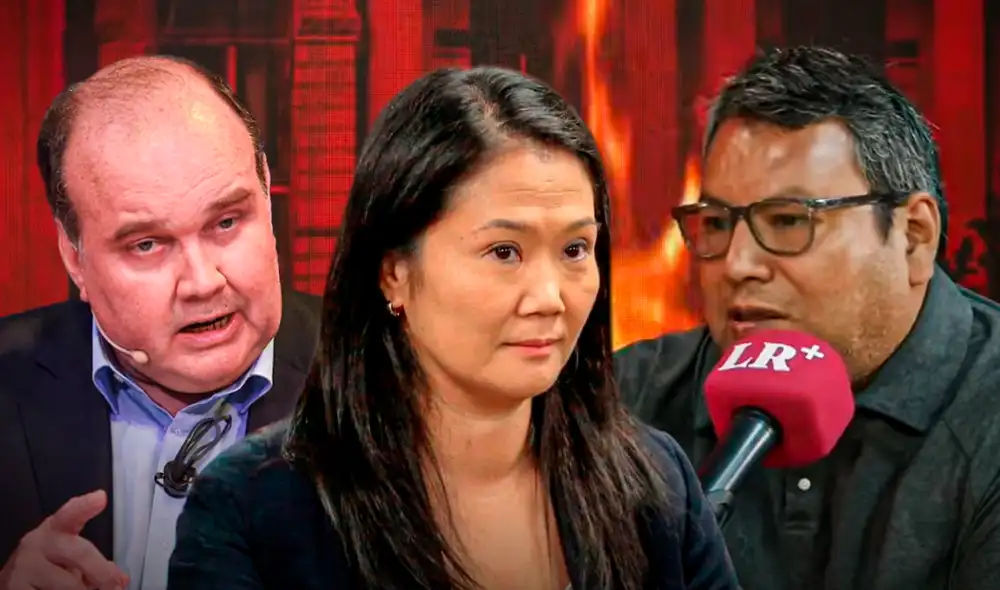 Castro fue entrevistado por Juliana Oxenford en 'Arde Troya'. Foto: composición LR