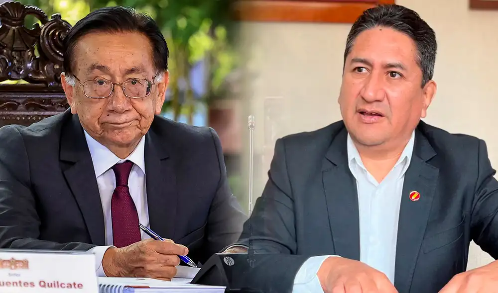 José María Balcázar llegó al Congreso con el partido de Perú Libre, del aún prófugo Vladimir Cerrón. Foto: Composición LR