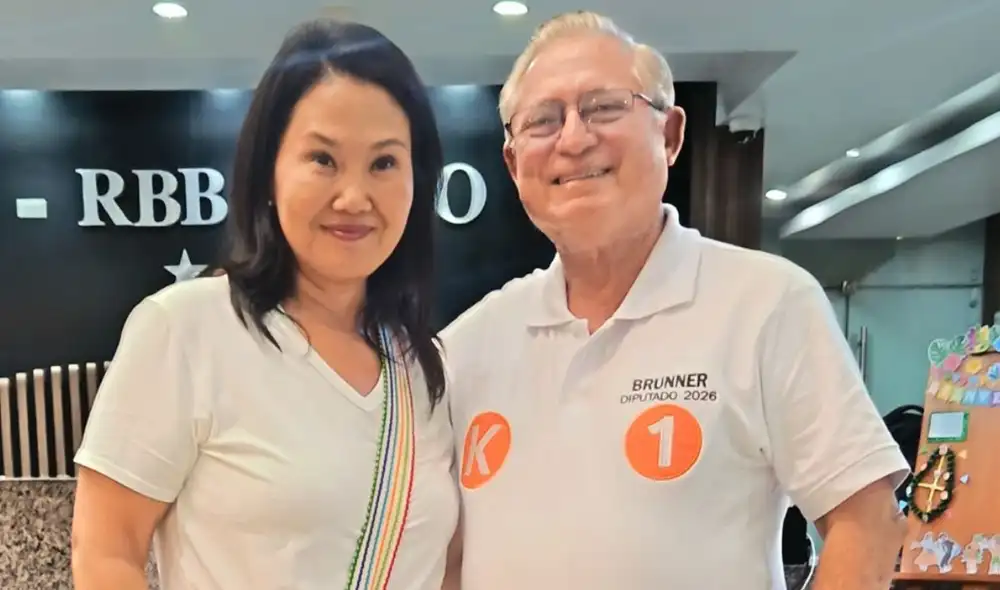 Respaldo. Pese a contar con siete sentencias judiciales por graves hechos, Keiko Fujimori respalda a su candidato Moore Brunner Ruíz quien postula a diputado. Foto: Facebook Moore Brunner Ruíz