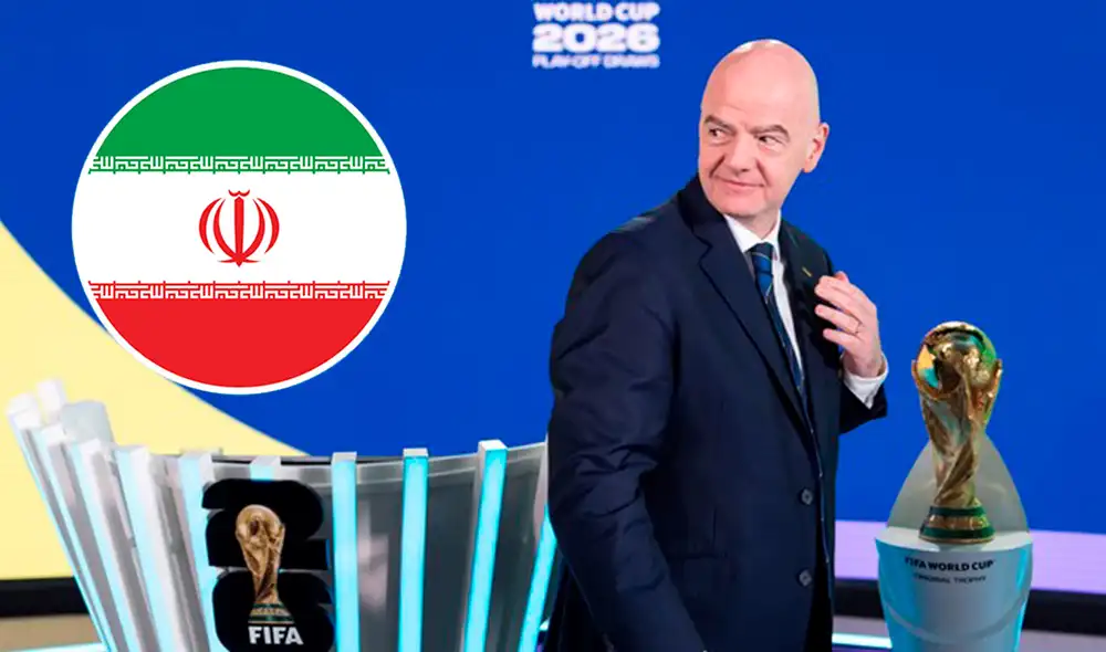 Pese a la postura iraní, Gianni Infantino dijo que el seleccionado asiático era bienvenido a competir en el Mundial. Foto: composición de LR/AFP