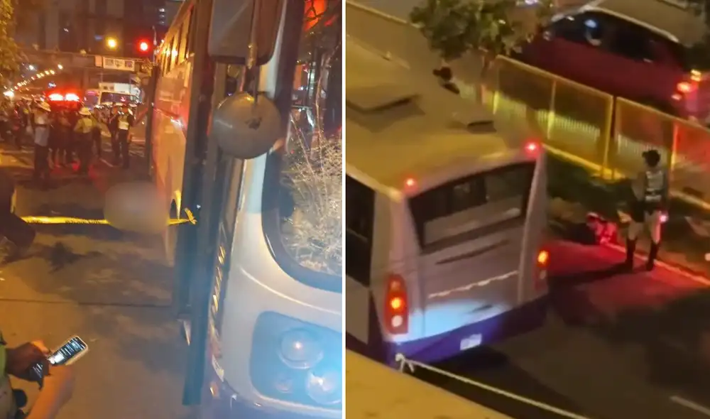 Transeúnte es atropellado bus del corredor morado