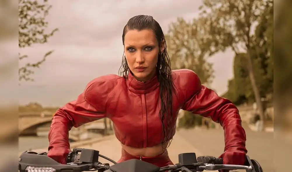 Escena de Bella Hadid.