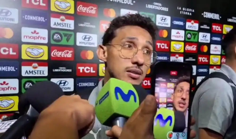 Christofer Gonzales habló de su penal fallado en Copa Libertadores. Foto: Entre Bolas
