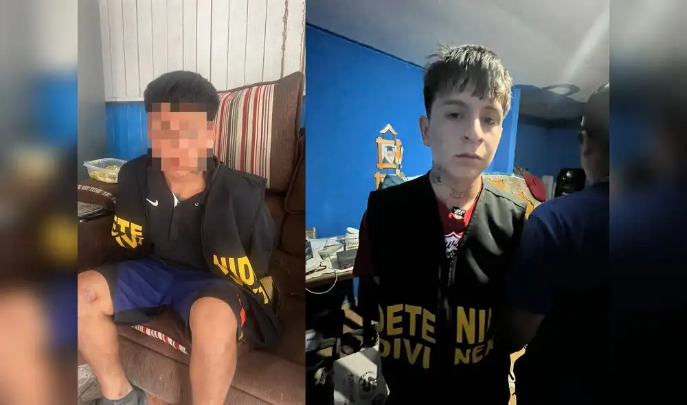 Un adolescente y un joven de 18 años fueron detenidos con armas y explosivos.